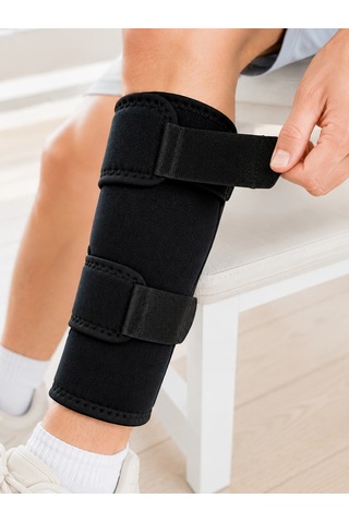 Trendexa Mey İthalat Ayarlanabilir Alt Baldırlık Baldır Destekliği Çift Bantlı Spor Ve Günlük Kullanım