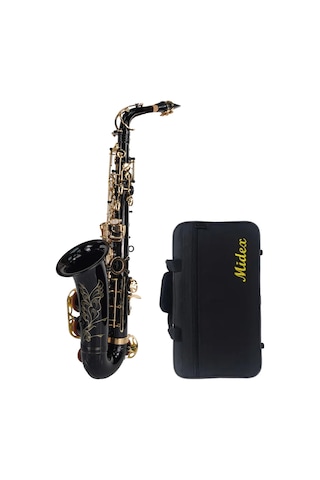 Midex Sf-701 Profesyonel Alto Saksafon Çanta ve Aksesuar Dahil