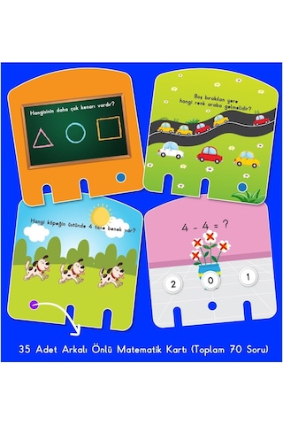Okul Öncesi Matematik Kutusu Sayılar Şekiller 3-6 Ay