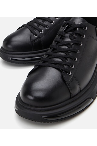 Hotiç Erkek Deri Siyah Hafif Tabanlı Spor Ayakkabı 02ayh305910a100 Siyah-black Siyah