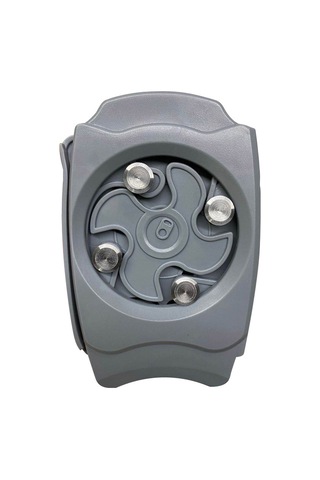 Mufunye Gri El Boyutlu Tüm Kapağı Kaldıran Metal+abs Materyalli İçecek Kutusu Açıcı - Ev, Parti, Piknik İçin Pratik Gri