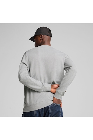 Puma Essentıals Elevated Erkek Sweatshırt 690895 04 Gri