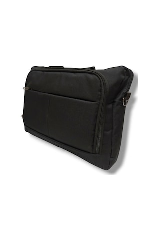 Cakgo 590-25 Korunaklı Dikey Dikiş Detaylı Laptop Çantası Siyah