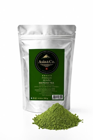 Asia&co Premium Matcha 250g %100 Saf Japon Matcha Tozu