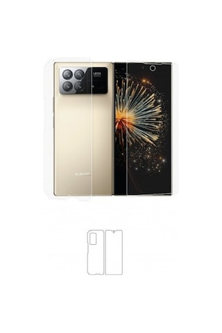 Xiaomi Mix Fold 3 Arka Ve Yan Koruyucu Poliüretan Film