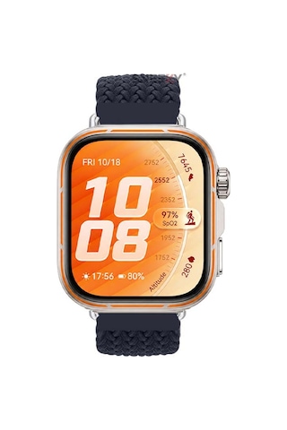Huawei Watch Fit 5 Pro İle Uyumlu Metal Klipsli Solo Fiberlink Yumuşak Kumaş Örgü Kordon