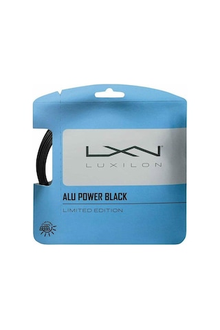 Luxilon Wr8306901125 125 Alu Power Kordaj 1.25 MM Siyah