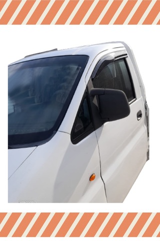 Hyundai Starex Kamyonet Tüm Modellerine Özel 2'li Mügen Tip Cam Rüzgarlığı