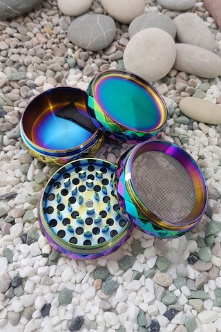 Multicolor 56 MM Grinder Herbal Öğütücüsü Parçalayıcı  Rb81ml