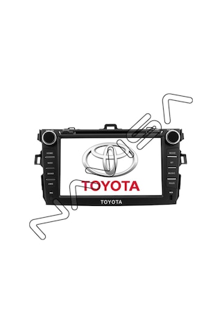 Toyota Corolla 2007-2012 7 Inch 2 Gb Ram 32 Gb Hafıza Androıd Multımedıa Teyp 9.0 İnç