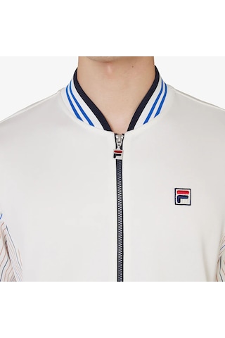 Beyaz Fila Erkek Mont Knit Fabric Settanta Tm411153 Beyaz