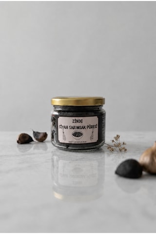 Siyah Sarımsak Püresi&ezmesi Black Garlıc Puree Net:300gram