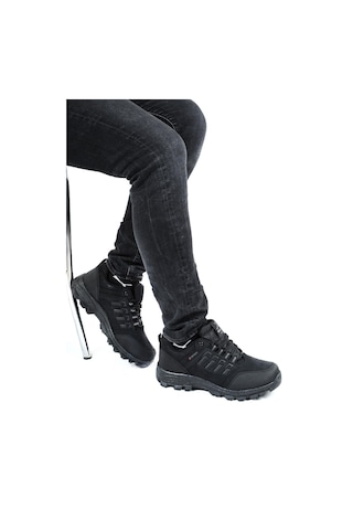 X-step X5 Kışlık Traking Erkek Outdoor Kısa Bot Ayakkabı Siyah