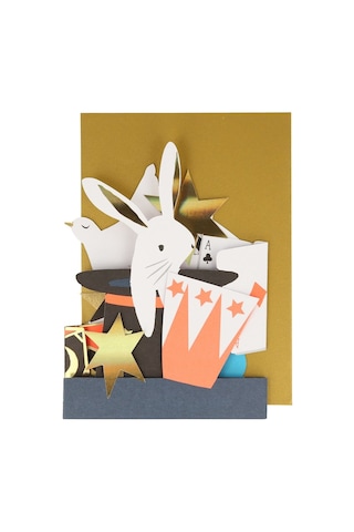 Meri Meri - Magic Concertina Card - Sihir Tebrik Kartı