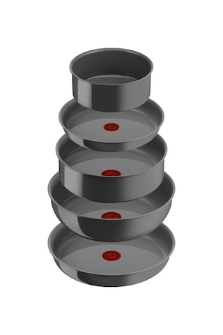 Tefal Ingenio Ceramic Renew 11 Parça İç İçe Geçebilen İndüksiyonlu Tencere Tava Seti