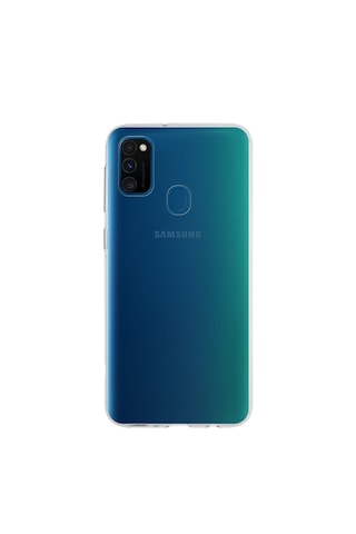 Samsung Galaxy Uyumlu M30s Kılıf 1mm Şeffaf Silikon Kılıf