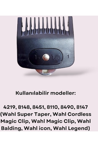 Wahl Makine Tarağı 1 Numara 1/0 3 MM