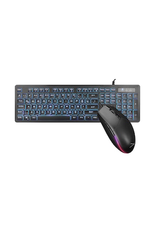 Altec Lansing ALGC8264 Led Işıklı 3 Renk Gaming Oyuncu Klavye + 6400 Dpi RGB Mouse Seti