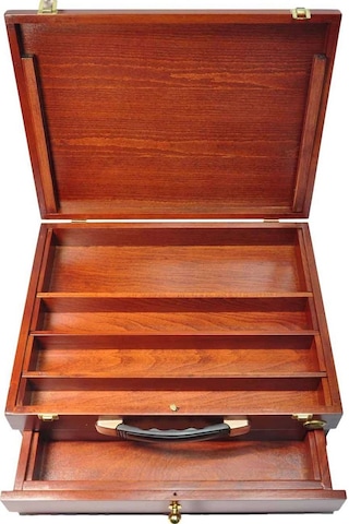 Ressam Çantası - Maun 12x42x32 cm