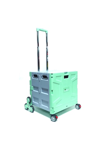 Yükseklik Ayarlı Merdiven Çıkabilen Paket Taşıma Arabası