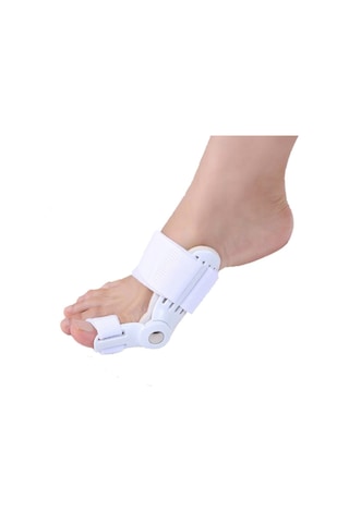 2'li Paket Ayak Başparmağı Halluks Valgus Ateli Desteği Ayak Başparmağı Halluks Valgus Desteği Ayarlanabilir Ayak Başparmağı Desteği