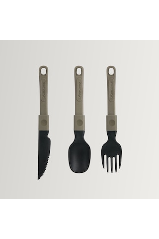 Orcamp Out-1351 Trio Yemek Takımı Çatal - Kaşık - Bıçak Karışık