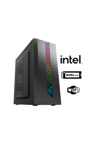 Xaser XSR721 i7-3770 16 GB 512 GB M.2 NVMe SSD Free Dos Masaüstü Bilgisayar