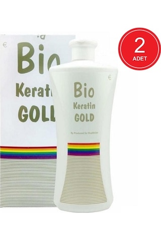 Bio Keratin Gold Saç Düzleştirici Keratin Bakımı 2 x 700 ML