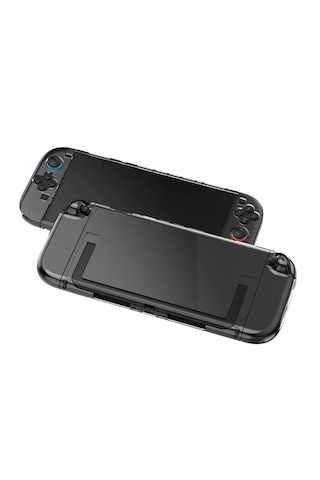 Teknoroket Nintendo Switch 2 Şok Emici Şeffaf Komple Kılıf