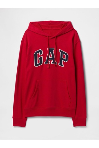 Gap V-frch Ft Heritage Logo Po Snl Erkek Sweatshirt-7987 Kırmızı