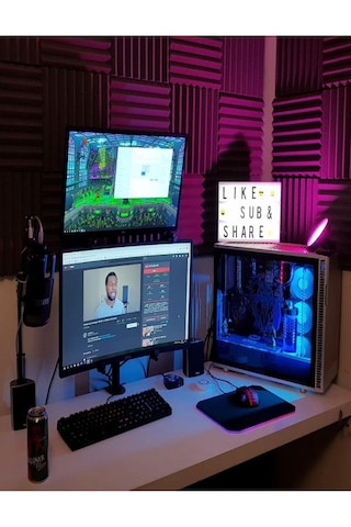 Techly 13-27 Inç Arası 2 Monitör Için Kelepçeli Masa Üstü Standı