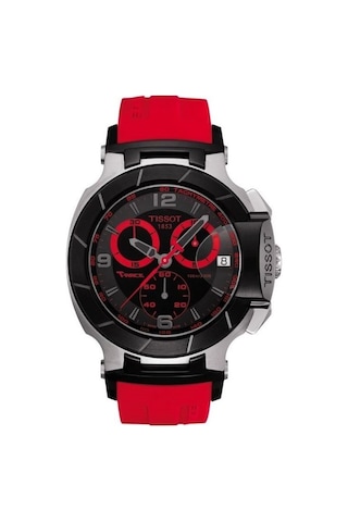 Tissot T Race T04841727 Kırmızı Silikon Kordon