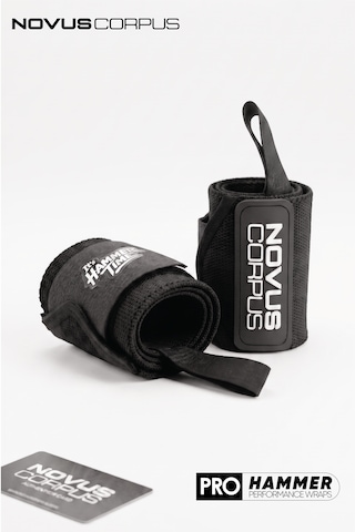 Ağırlık Bilekliği Wrist Wraps Crossfit Fitness Bilekliği Bilek Koruyucu Destek Bilekliği - 2 Adet - Siyah Desen