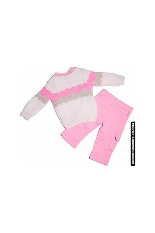 Xo Kids Kız Bebek Kot Pantolon 6-24 Ay 20604 Pembe