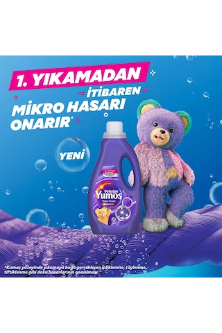 Yumoş Sıvı Deterjan 1500 Ml Tüm Renkler X2 Diğer
