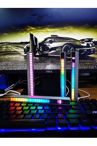 Rgb Sese Duyarlı Taşınabilir Ekolayzer Led Çubuk Diğer
