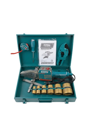 Total Tt328151 1500w Çantalı Plastik Boru Kaynak Makinesi Seti