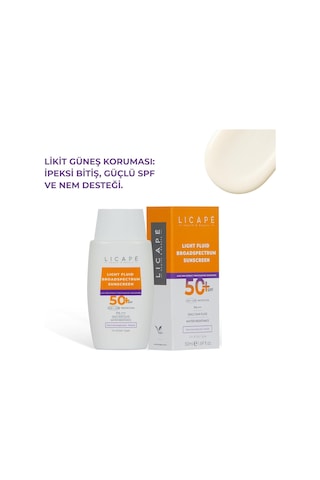 Tr Yüksek Koruma Suya Dayanıklı 50 Spf Likit Güneş Kremi Tüm Cilt Tiplerine Uygun Hafif Ve Hızla Emilen Güneş K