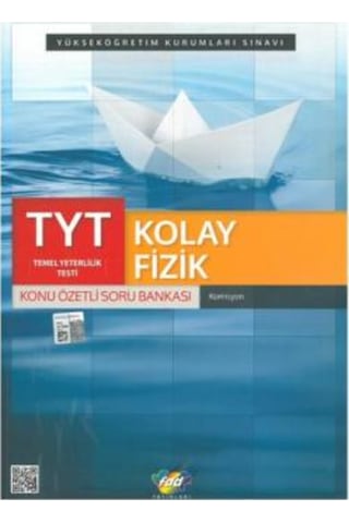Tyt Kolay Fizik Konu Özetiı Soru Bankası Fdd Yayın