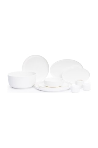 Maxx Doria Pure Solo 12 Kişilik 58 Parça Yemek Takımı Pa2104 Beyaz