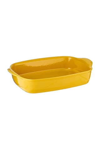 Emile Henry Fırın Kabı Dikdörtgen 42 x 28 cm Mat Sarı/Provence Ye Mat Sarı