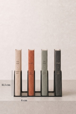 Edora Home Siyah Metal 7 Bölmeli Modern Kitap Standı, Kitaplık - Masaüstü Kitap Düzenleyici Edora Home Siyah Metal 7 Bölmeli Modern Kitap Standı, Kitaplık - Masaüstü Kitap Düzenleyici