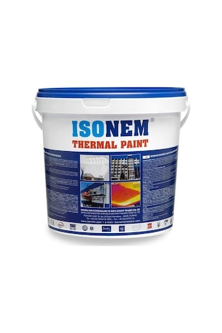 Isonem Thermal Paint Isı Yalıtım Boyası 10Lt Beyaz