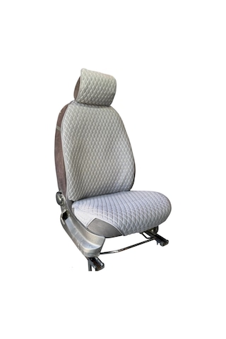 Oto Koltuk Minderi Oto Koltuk Kılıfı 2 Li Set Gri