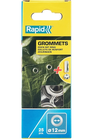 Rapid Kuşgözü 2 Parça Dlk Halka 12 Mm 25 Adet