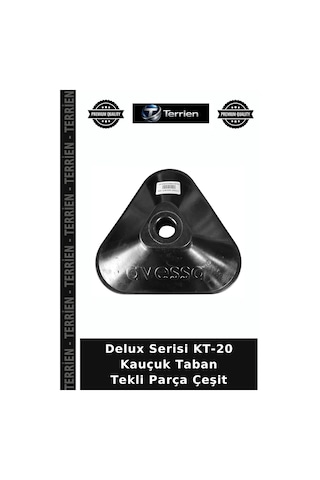 Terrien Delux Serisi Kt-20 Kauçuk Taban Tekli Parça Çeşit Diğer