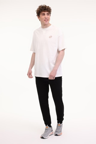 Lotto M-zane Tee 5fx Ekru Erkek Kısa Kol T-shirt Bej