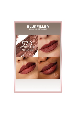 Blurfiller Dudak Kontür Kalemi - 570 Worth It Intense 3600524253547-11241 0