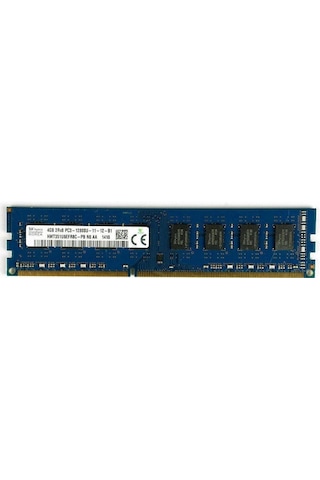 Sk Hynix Pc3-12800u 4gb 1600mhz Ddr3 2rx8 Cl11 Masaüstü Ram Bellek Hmt351u6efr8c-pb