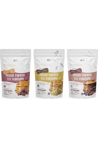 Bebek Pankek Toz Karışımı Seti +8 Ay